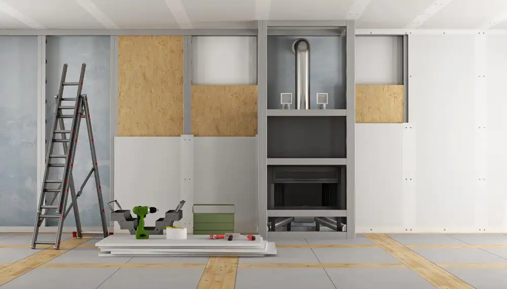Trockenbau und Innenausbau – Montage von Wand- und Deckensystemen mit Gipskartonplatten